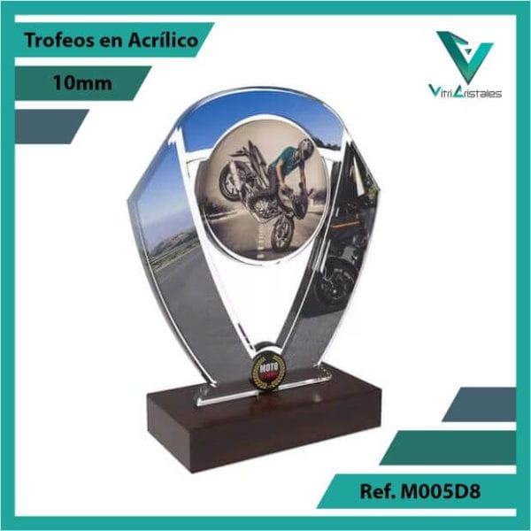 Trofeos en Acrilico Ref 005 R STUNT