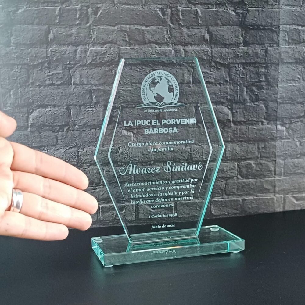 placa de reconocimiento ascot economica