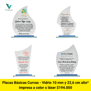 Placas de reconocimiento para empleados