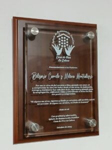 Placas de madera premiun miel